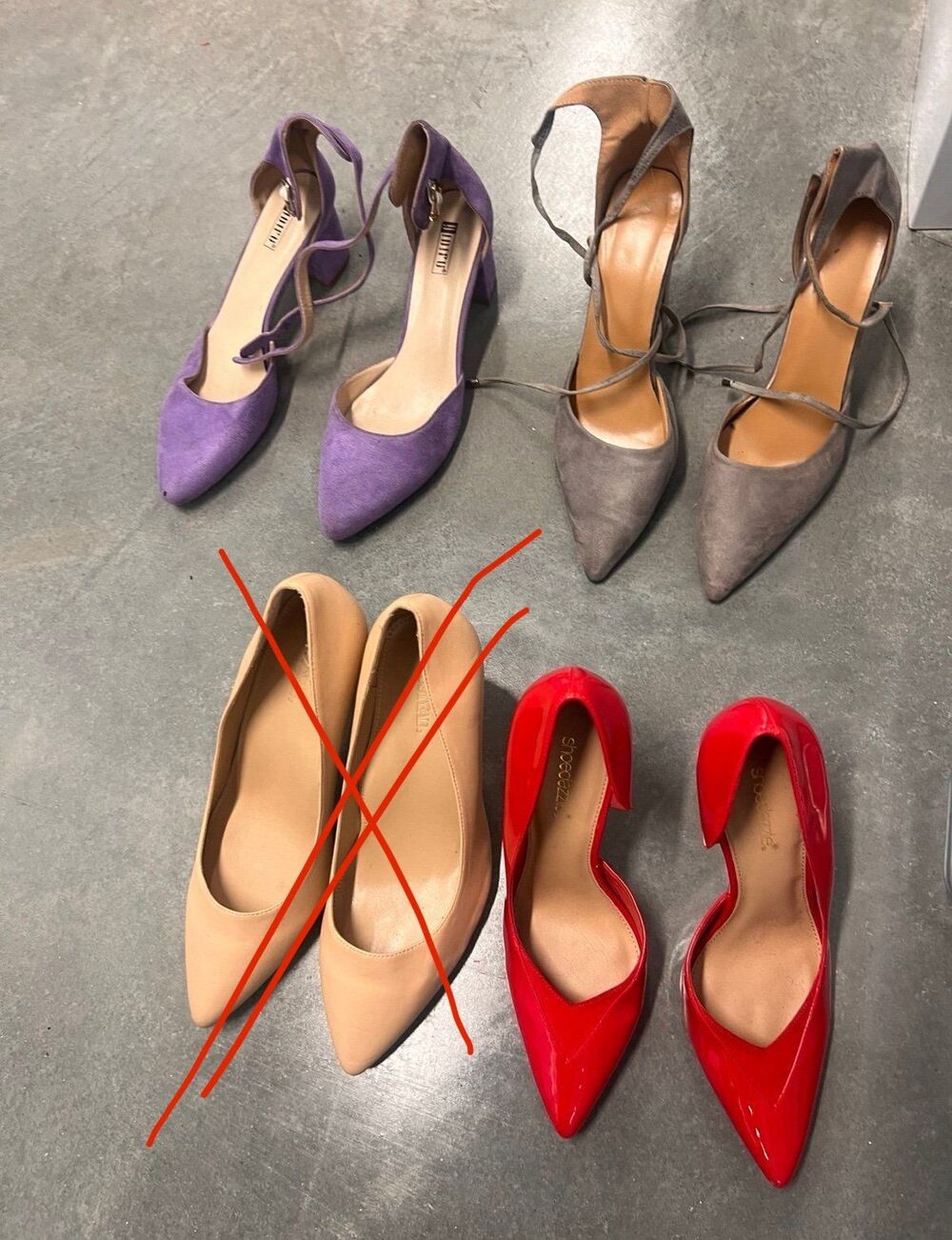 Three Womens Heels